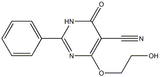 2-Phenyl-5-cyano-6-(2-hydroxyethoxy)pyrimidin-4(3H)-one