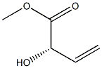 (S)-2-Hydroxy-3-butenoic acid methyl ester Struktur