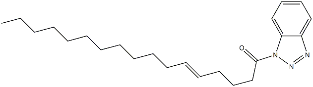 1-(5-Heptadecenoyl)-1H-benzotriazole 结构式