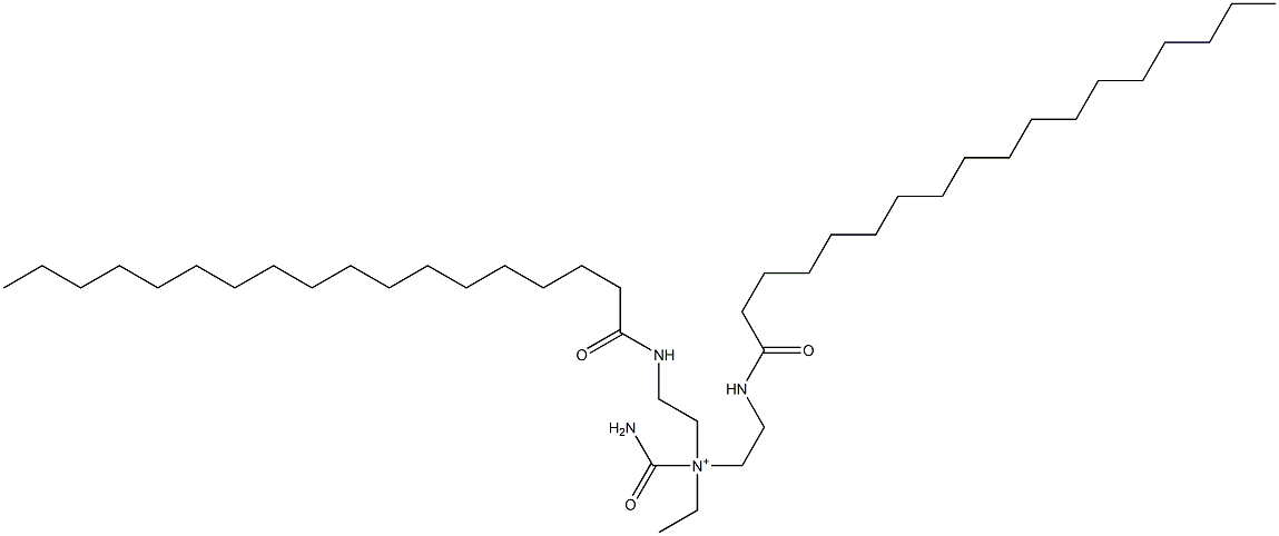 N-(Aminocarbonyl)-N-ethyl-2-[(1-oxooctadecyl)amino]-N-[2-[(1-oxooctadecyl)amino]ethyl]ethanaminium