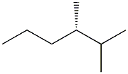 [S,(-)]-2,3-Dimethylhexane Struktur
