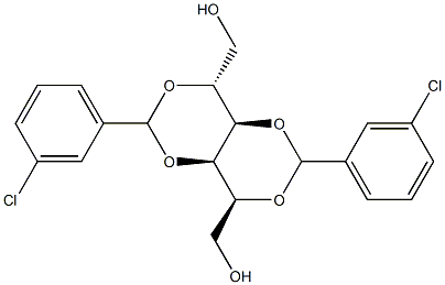 2-O,4-O:3-O,5-O-Bis(3-chlorobenzylidene)-D-glucitol