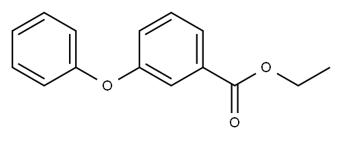 m-Phenoxybenzoic acid ethyl ester Structure