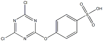 p-(4,6-Dichloro-1,3,5-triazin-2-yloxy)benzenesulfonic acid