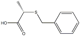 [S,(-)]-2-(Benzylthio)propionic acid Struktur
