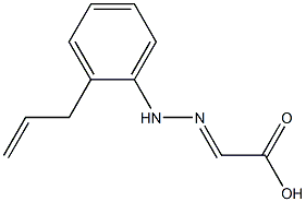 (E)-(2-Allylphenyl)hydrazonoacetic acid