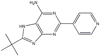  8-tert-Butyl-2-(4-pyridinyl)adenine
