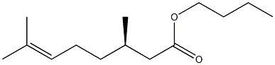 [R,(+)]-3,7-Dimethyl-6-octenoic acid butyl ester