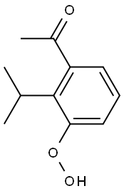 3-Acetyl-2-isopropylphenyl hydroperoxide