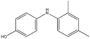 p-(2,4-Dimethylanilino)phenol Struktur