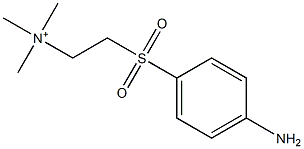 2-(p-Aminophenylsulfonyl)ethyltrimethylaminium