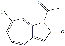 1-Acetyl-7-bromocyclohepta[b]pyrrol-2(1H)-one|