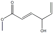 (2E)-4-Hydroxy 2,5-hexadienoic acid methyl ester