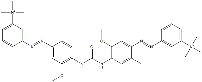 3,3'-[Carbonylbis[imino(5-methoxy-2-methyl-4,1-phenylene)azo]]bis[N,N,N-trimethylbenzenaminium]
