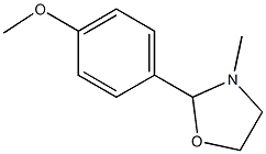 2-(p-Methoxyphenyl)-3-methyloxazolidine