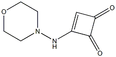 3-(4-Morpholinylamino)-3-cyclobutene-1,2-dione