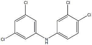 3,4-Dichlorophenyl 3,5-dichlorophenylamine