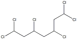 1,1,3,5,7,7-Hexachloroheptane 结构式