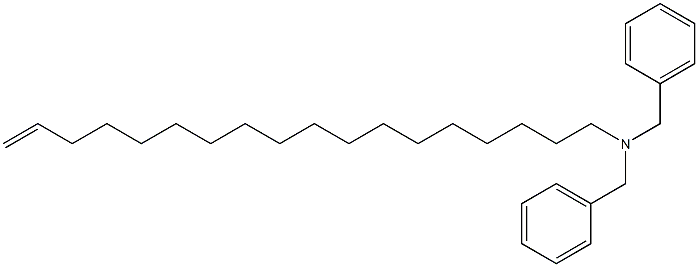 (17-Octadecenyl)dibenzylamine Structure