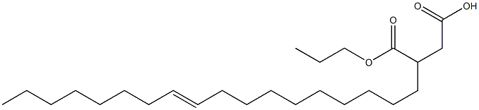 3-(10-Octadecenyl)succinic acid 1-hydrogen 4-propyl ester