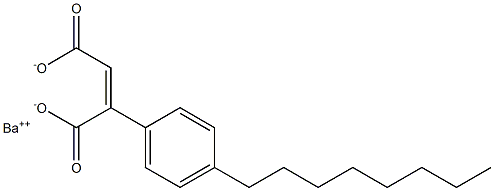 2-(4-Octylphenyl)maleic acid barium salt