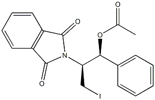 (1S,2S)-1-Acetoxy-1-phenyl-2-(1,3-dioxoisoindolin-2-yl)-3-iodopropane