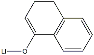 1-(Lithiooxy)-3,4-dihydronaphthalene Structure