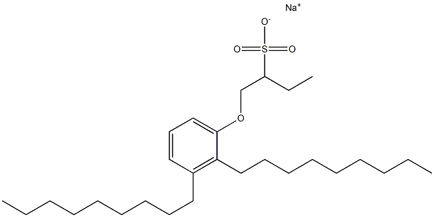 1-(2,3-Dinonylphenoxy)butane-2-sulfonic acid sodium salt