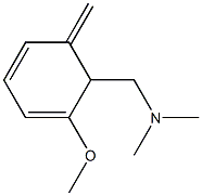 2-Methoxy-N,N-dimethyl-6-methylene-2,4-cyclohexadiene-1-methanamine