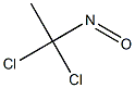 1,1-ジクロロ-1-ニトロソエタン 化学構造式