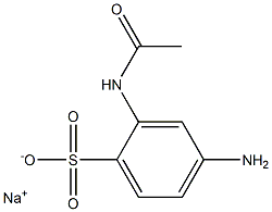 2-Acetylamino-4-aminobenzenesulfonic acid sodium salt|