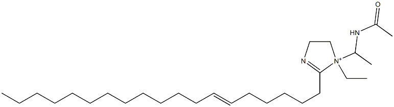 1-[1-(Acetylamino)ethyl]-1-ethyl-2-(6-nonadecenyl)-2-imidazoline-1-ium