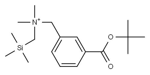  3-tert-Butyloxycarbonyl-N,N-dimethyl-N-(trimethylsilylmethyl)benzenemethanaminium