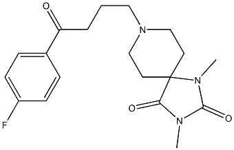 8-[4-(4-Fluorophenyl)-4-oxobutyl]-1,3-dimethyl-1,3,8-triazaspiro[4.5]decane-2,4-dione