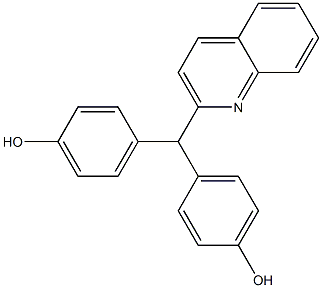 4,4'-(2-Quinolylmethylene)diphenol