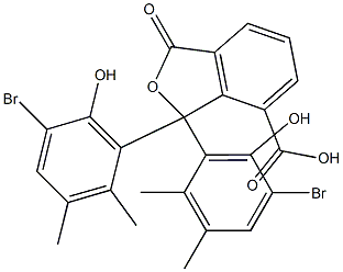 1,1-Bis(5-bromo-6-hydroxy-2,3-dimethylphenyl)-1,3-dihydro-3-oxoisobenzofuran-7-carboxylic acid