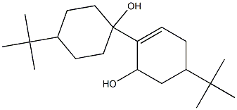 4-tert-Butyl-1-(6-hydroxy-4-tert-butyl-1-cyclohexenyl)cyclohexan-1-ol|