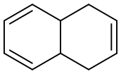 1,4,4a,8a-Tetrahydronaphthalene Struktur