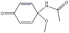 4-Acetylamino-4-methoxy-2,5-cyclohexadien-1-one|