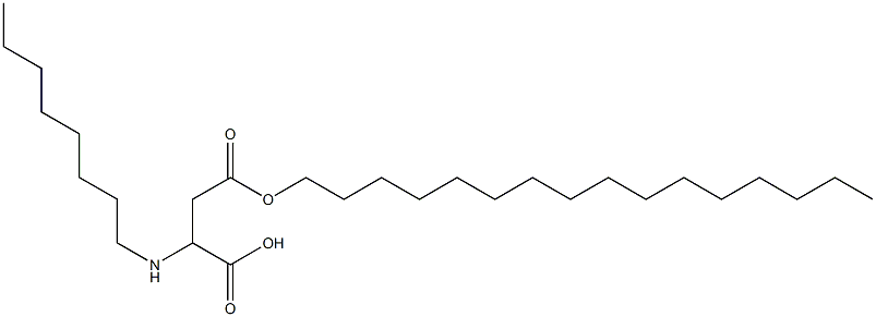 2-Octylamino-3-(hexadecyloxycarbonyl)propionic acid
