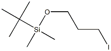 1-(tert-Butyldimethylsilyloxy)-3-iodopropane Structure