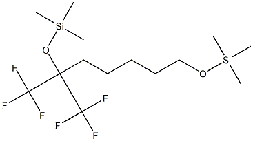 2-(Trifluoromethyl)-2,7-bis(trimethylsiloxy)-1,1,1-trifluoroheptane