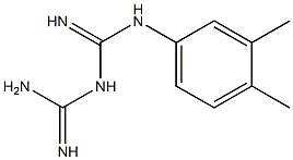 1-(3,4-Xylyl)biguanide Structure