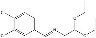 (3,4-Dichlorobenzylidene)aminoacetaldehyde diethyl acetal