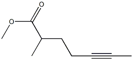 5-Heptyne-2-carboxylic acid methyl ester