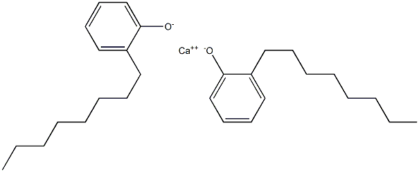 Calcium bis(2-octylphenolate) Struktur