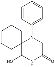 1-Phenyl-5-hydroxy-1,4-diazaspiro[5.5]undecan-3-one
