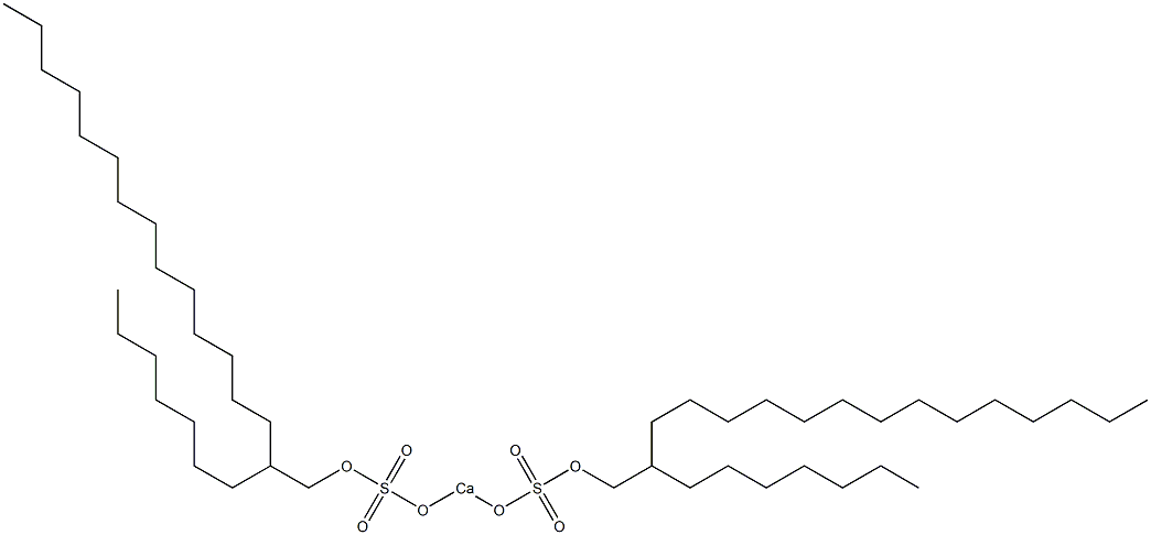 Bis(2-heptylhexadecyloxysulfonyloxy)calcium