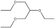 1-O,2-O,3-O-Triethylglycerol 结构式
