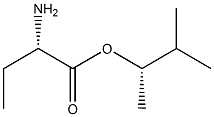 (S)-2-Aminobutanoic acid (S)-1,2-dimethylpropyl ester Structure